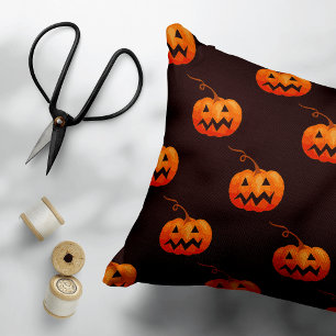 Halloween Pompoenen, Sinaasappelpompoenen Grappig Accent Kussen