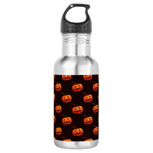 Halloween Pompoenen, Sinaasappelpompoenen Grappig Waterfles