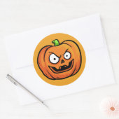 Halloween pompoenen stickers 2 (Envelop)