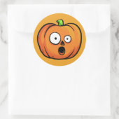 Halloween pompoenen stickers 8 (Tas)