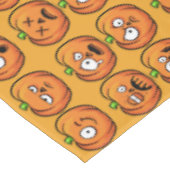 Halloween Pompoenen tafellakens Tafelkleed (Gekanteld)