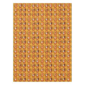 Halloween Pompoenen tafellakens Tafelkleed (Voorkant)