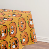 Halloween Pompoenen tafellakens Tafelkleed (Voorbeeld)