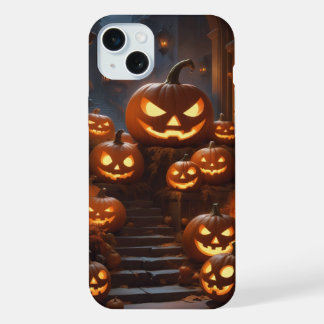 Halloween pompoenen telefoonhoesjes iPhone 15 plus case