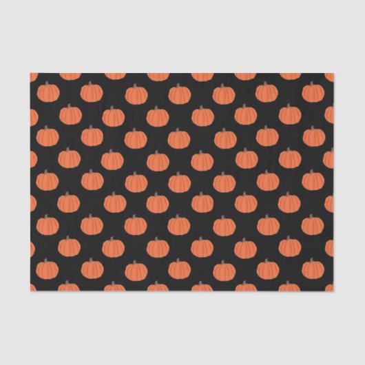 Halloween pompoenen tissue papier cadeau zak stuff (Voorkant)