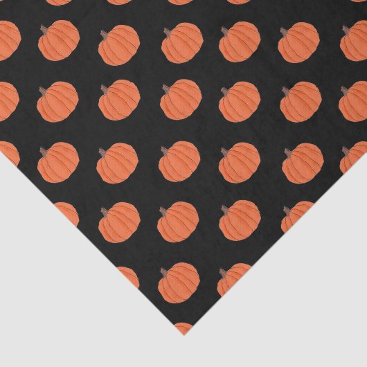 Halloween pompoenen tissue papier cadeau zak stuff (Detail)