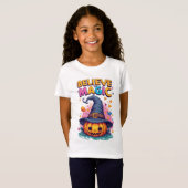 Halloween Pompoenen Vleermuizen 🧙‍♀️ T-shirt (Voorkant volledig)