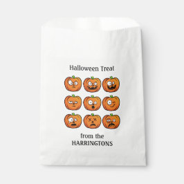 Halloween pompoenen voorkeur tassen bedankzakje