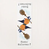 Halloween Pompoenen Yogamat (Achterkant)