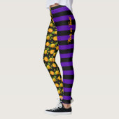 Halloween pompoenjack of lantaarntruc of tepel leggings (Links)