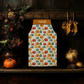 Halloween pompoenpatroon Schort