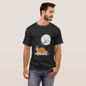 Halloween Pompoenslak T-shirt (Voorkant volledig)