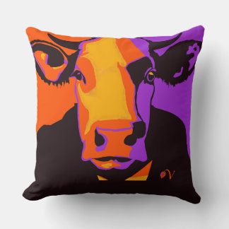Halloween Pop Art Koe Kussen