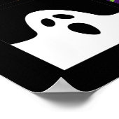 Halloween Pop Art Pumpkin Black Cat Spider Ghost Poster (Hoek)