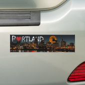 Halloween Portland Bumpersticker (Op auto)