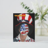 Halloween portret briefkaart 2 (Staand voorkant)