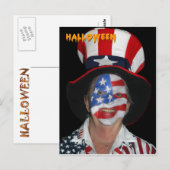 Halloween portret briefkaart 2 (Voorkant / Achterkant)