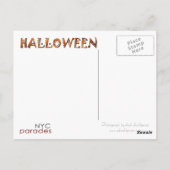 Halloween portret briefkaart 2 (Achterkant)