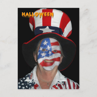 Halloween portret briefkaart 2