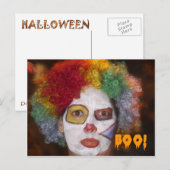 Halloween portret briefkaart 3 (Voorkant / Achterkant)