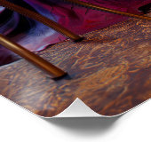 Halloween Portret, een monster en zijn bruid Perfect Poster (Hoek)