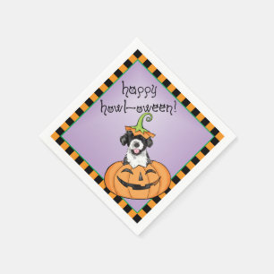 Halloween Portugese waterhond Servet