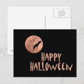 Halloween Post Card Briefkaart (Voorkant / Achterkant)
