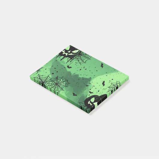 Halloween Post het merkt op Post-it® Notes (Schuin)