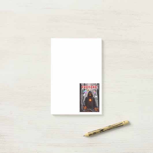 Halloween Post-it® Notes (Op bureau)