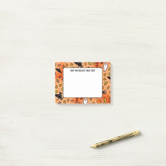 Halloween Post-it® Notes (Op bureau)