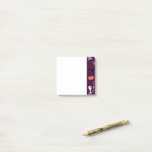 Halloween Post-it® Notes (Op bureau)
