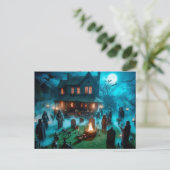 Halloween Post Kaart, Papier: Matte, Briefkaart (Staand voorkant)