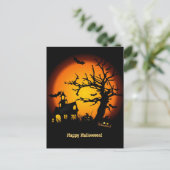 Halloween Postacard Briefkaart (Staand voorkant)