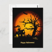 Halloween Postacard Briefkaart (Voorkant / Achterkant)