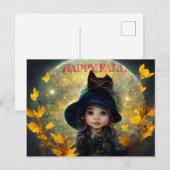 Halloween postcards for friends briefkaart (Voorkant / Achterkant)