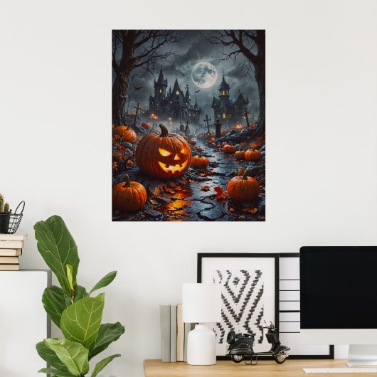 Halloween Poster (Thuiskantoor)
