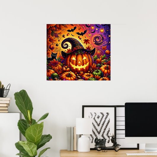 Halloween Poster (Thuiskantoor)