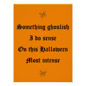 Halloween poster (Voorkant)