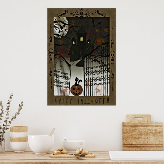 halloween poster (Keuken)