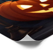 Halloween poster 2024, pompoen, eng, halloween (Hoek)