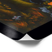 Halloween poster 20 x 20 heksen dansend (Hoek)