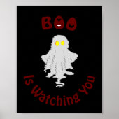 Halloween-Poster | Boo kijkt naar je Poster (Voorkant)