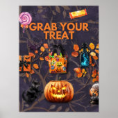 Halloween Poster - Geweldig voor Trick or treat De (Voorkant)