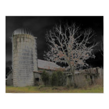 Halloween Poster Haunting Boerderij Series Print 1