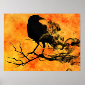 Halloween Poster-Raven Poster (Voorkant)