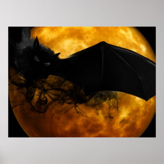 Halloween Poster-Scary Bat Poster (Voorkant)