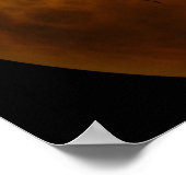 Halloween Poster-Scary Moon Face Poster (Hoek)