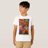 Halloween Poster Style Kleding unise T-shirt (Voorkant volledig)