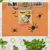 Halloween postzegel Collectie Theedoek (Gevouwen)