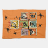  Halloween postzegel Collectie Theedoek (Horizontaal)